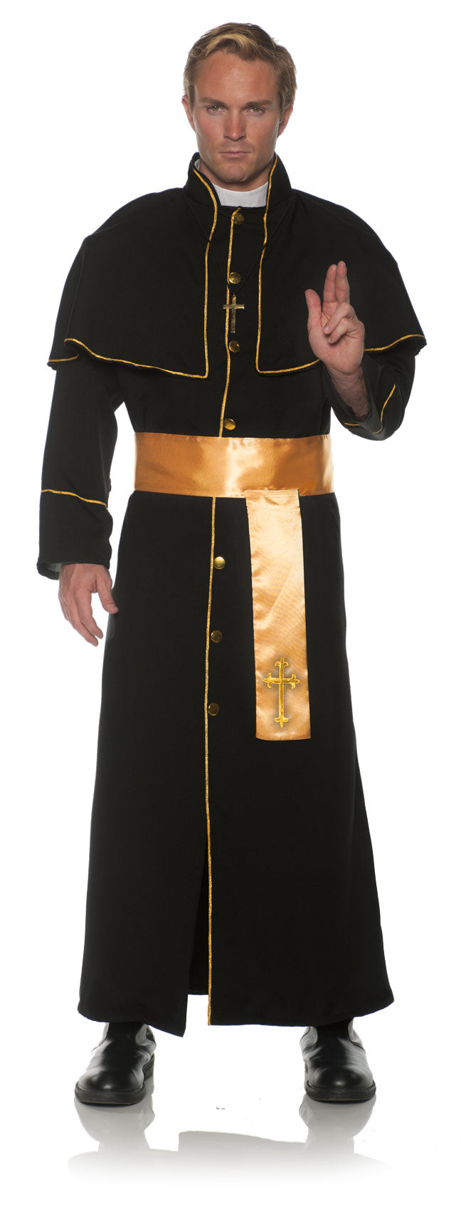 Priest Robe Plus Size Men Costume by Underwraps Costumes only at  TeeJayTraders.com