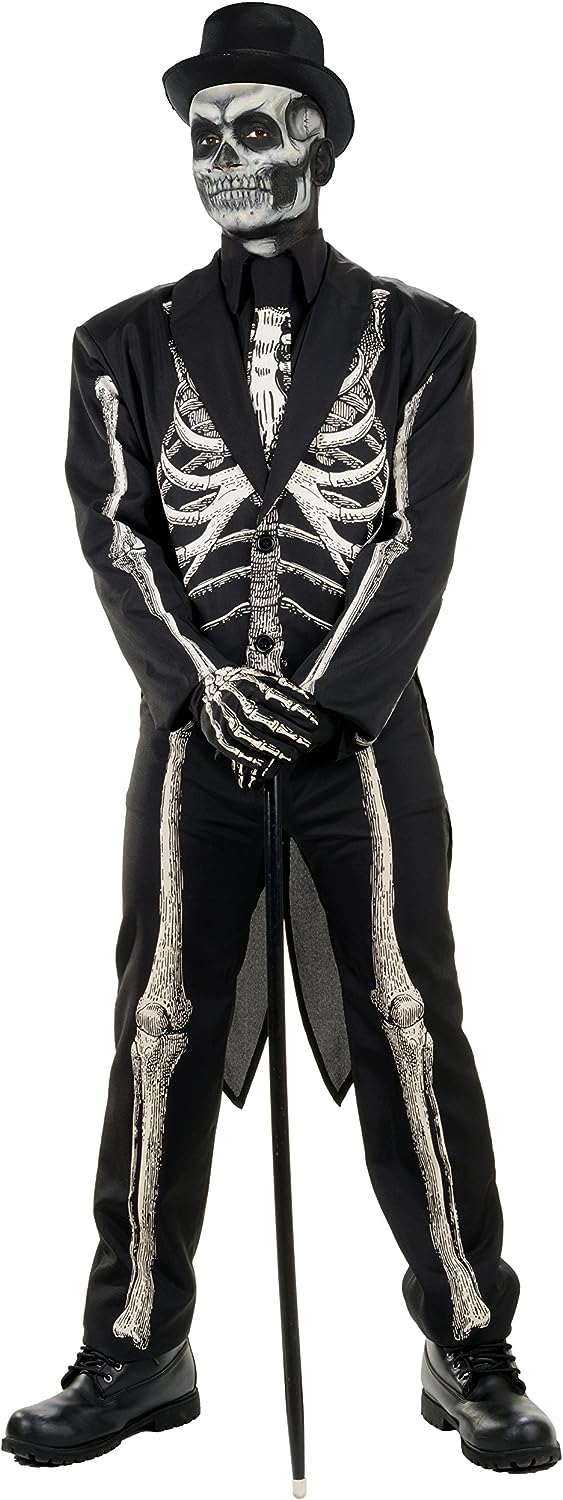 Bone Chillin Skeleton Men Costume by Underwraps Costumes only at  TeeJayTraders.com