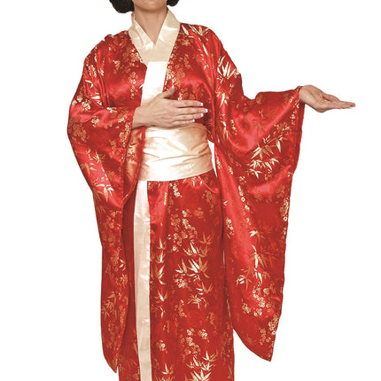 Kimono Red Woman Costume by Underwraps Costumes only at  TeeJayTraders.com