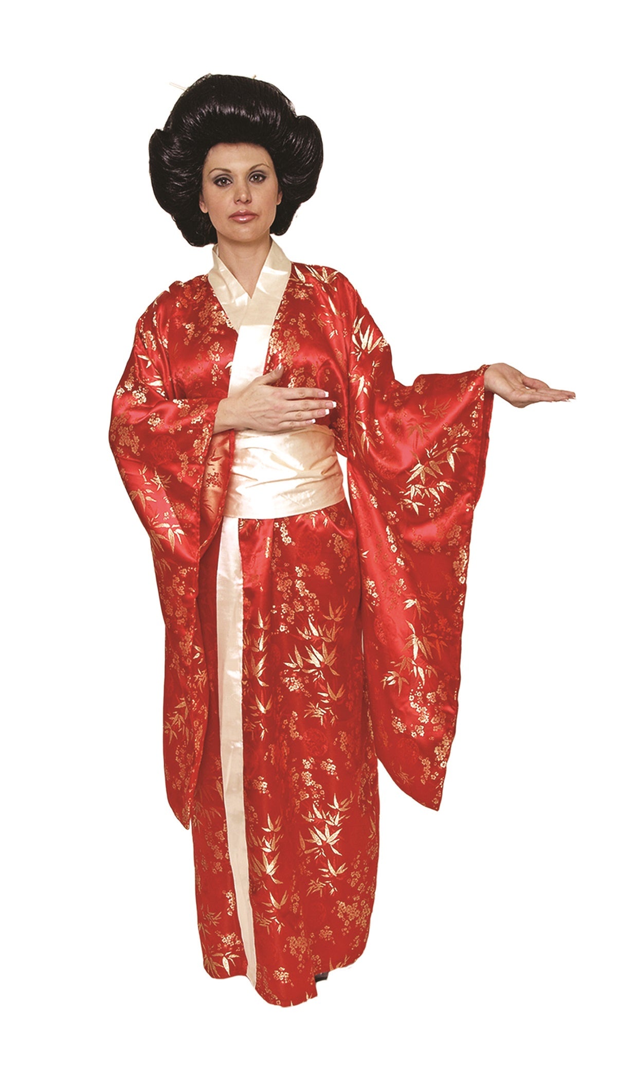 Kimono Red Woman Costume by Underwraps Costumes only at  TeeJayTraders.com