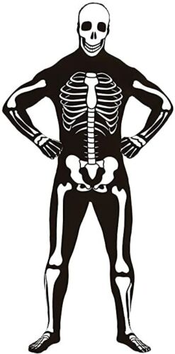 Skeleton Bodysuit Men Costume by Underwraps Costumes only at  TeeJayTraders.com