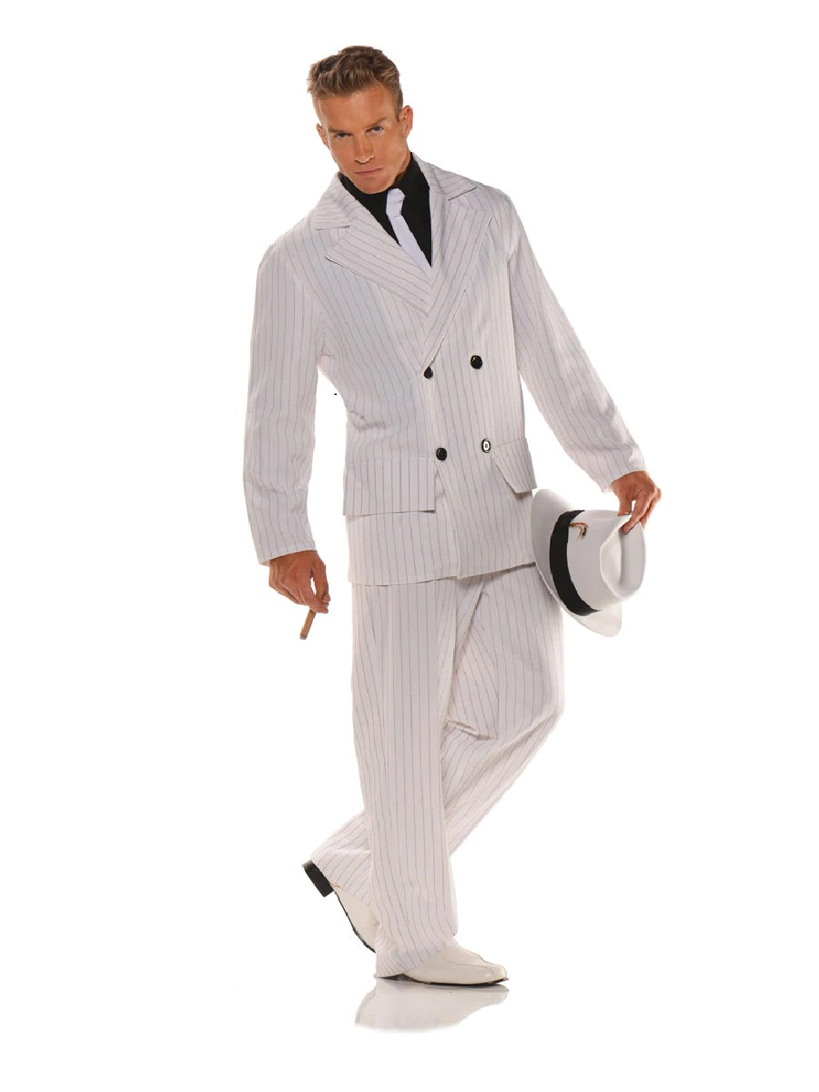 Pin Stripe Gangster Men Costume by Underwraps only at  TeeJayTraders.com