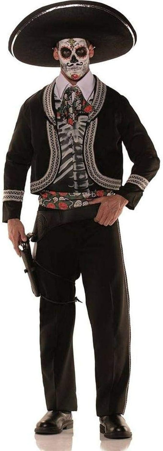 Day of The Dead King Men Costume by Underwraps Costumes only at  TeeJayTraders.com