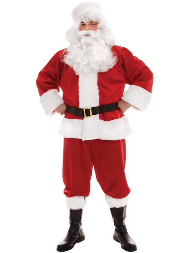 Plush Santa Plus Size Men Costume by Underwraps Costumes only at  TeeJayTraders.com