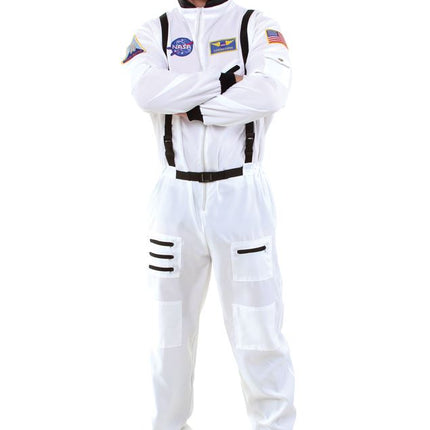 Astronaut Mens White Costume by Underwraps Costumes only at  TeeJayTraders.com