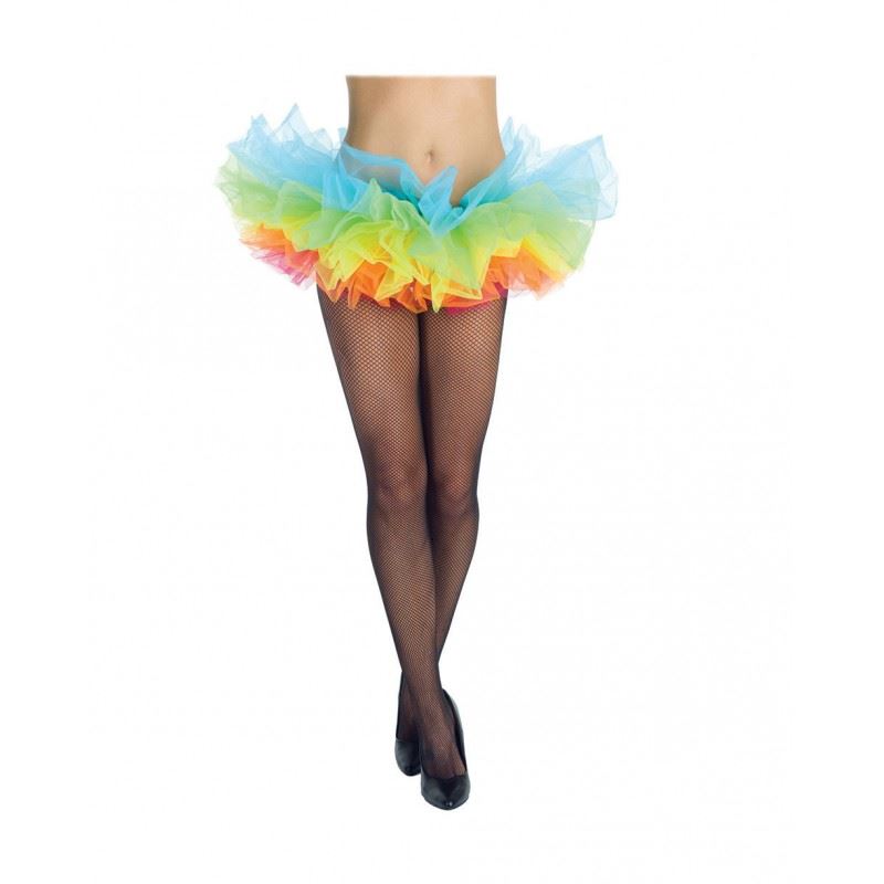 Woman Rainbow Tutu by Underwraps Costumes only at  TeeJayTraders.com