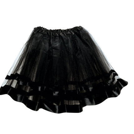 Black Tutu With Black Ribbon by Underwraps only at  TeeJayTraders.com