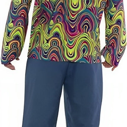 Psychedelic Plus Size Men Costume by Underwraps Costumes only at  TeeJayTraders.com - Image 2