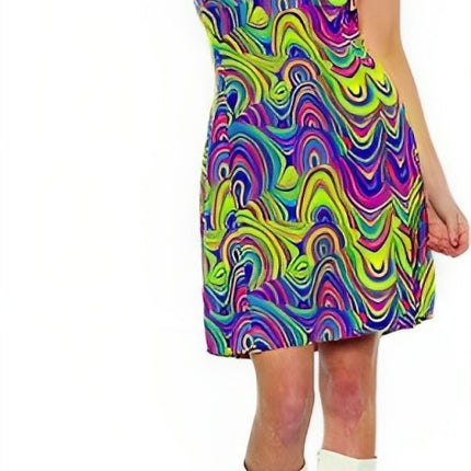 Black Light Reactive Hippie Women Costume by Underwraps Costumes only at  TeeJayTraders.com