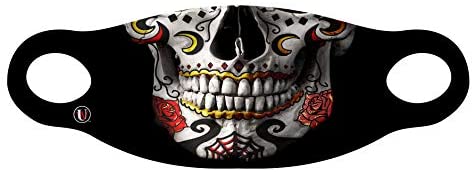 Day Of The Dead Men Mask by Underwraps Costumes only at  TeeJayTraders.com