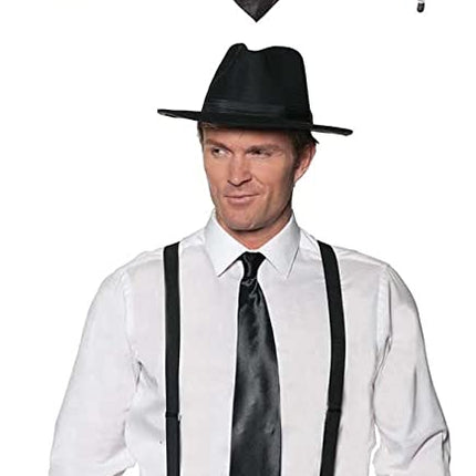 Gangster Accessory Kit- Black by Underwraps only at  TeeJayTraders.com