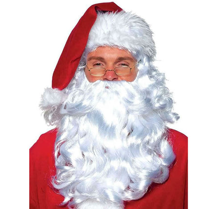 Santa Wig and Beard Set by Underwraps Costumes only at  TeeJayTraders.com