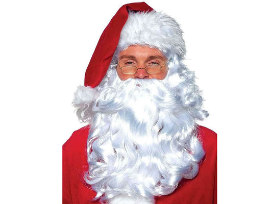 Santa Wig and Beard Set by Underwraps Costumes only at  TeeJayTraders.com