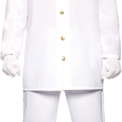 Admiral Uniform Plus Size Men Costume by Underwraps Costumes only at  TeeJayTraders.com