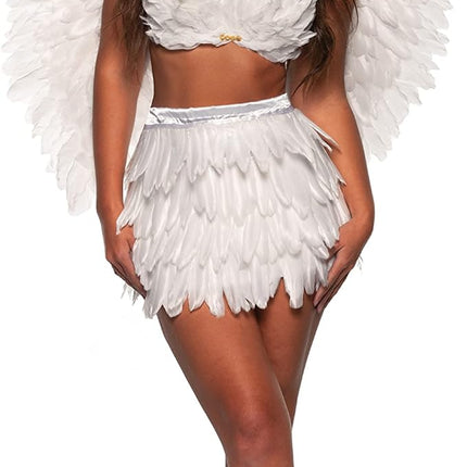 White Feather Angel Women Costume by Underwraps Costumes only at  TeeJayTraders.com