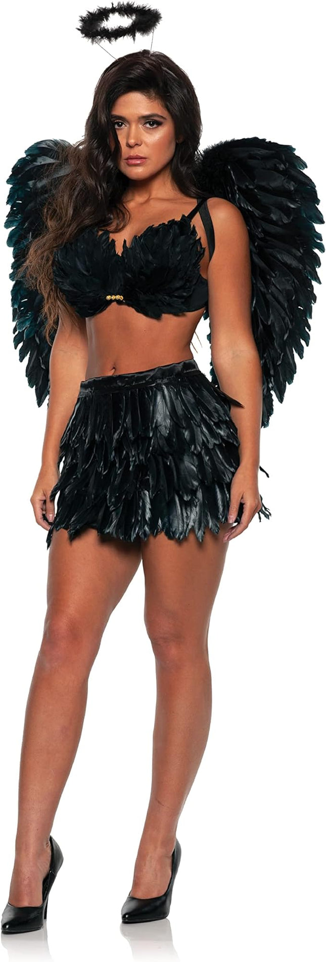 Black Feather Angel Women Costume by Underwarps Costumes only at  TeeJayTraders.com