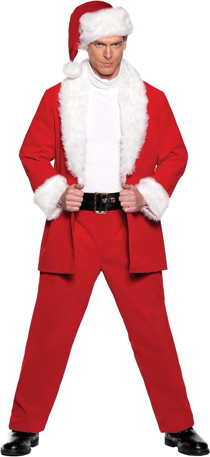 Santa Suit Plus Size Men Costume by Underwraps Costumes only at  TeeJayTraders.com